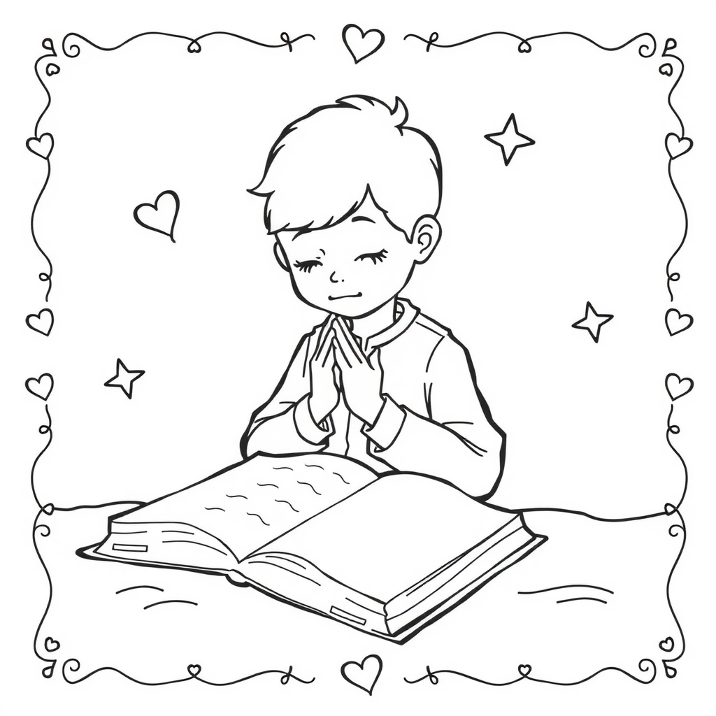 Free printable coloring page for the song Listen And Obey